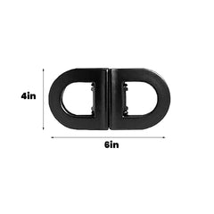 S-SNAIL-OO magnetic hair clip worn to elevate casual and formal looks.