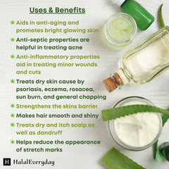 SAAQIN Aloe Vera Butter creamy texture closeup suitable for eczema and psoriasis care