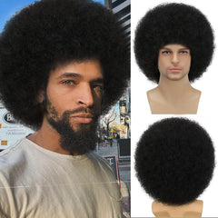 Sabosi Afro wig overview shows natural silhouette for daily wear.
