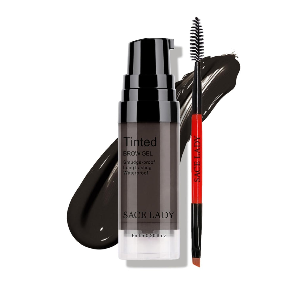 SACE LADY 3D Eyebrow Gel packaging with airless pump for freshness.