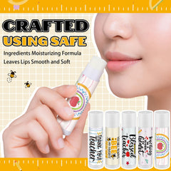 Sacubee individually wrapped lip balm ideal for gifting.
