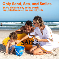 Safe Sea reef-safe biodegradable sunscreen protecting corals while you swim