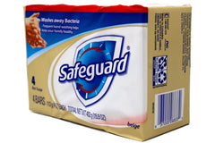 Close-up of Safeguard antibacterial bar texture for gentle cleansing