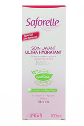 Saforelle ultra hydrating cleansing care bottle for gentle daily cleansing and comfort