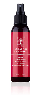 Sai Zen Volume Plus Scalp Therapy Spray bottle for post-shower fullness.
