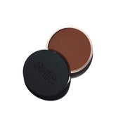 Saie Sun Melt Deep Bronze swirl on cheek for a natural glow