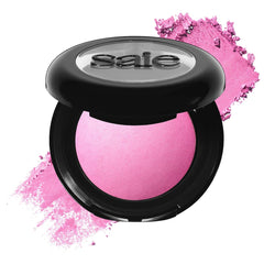 Saie SuperSuede Baked Blush close-up texture reveals velvety finish for natural color.