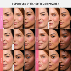 Hyaluronic acid in Saie SuperSuede Amore nourishes cheeks.