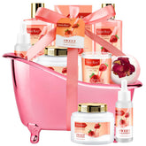 Saint Roy spa kit shower gel product on display for daily pampering