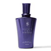 Saints & Sinners Velvet Divine Shampoo bottle showing hydration and shine.