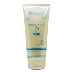 SALERM 21 Leave-In Conditioner tube for hydrated, nourished hair with B5 and silk protein.