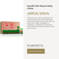 SALERM Biokera Natura Intensive Scalp Serum label closeup shows active ingredients