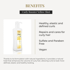 SALERM Curly Activator Gel pump-dispense for easy curl styling