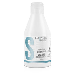 SALERM Soothing Shampoo bottle highlighting witch hazel for sensitive scalp relief.