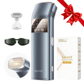 SALLOOT triple-pulse IPL front view for at-home hair removal, compact and easy to handle.