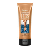 Sally Hansen Airbrush Legs medium bottle pump demonstrates quick-drying leg makeup for a seamless finish.