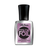 Sally Hansen Color Foil Fuchsia-ristic bottle pour reveals bold chrome shine.