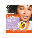 Sally Hansen Stripless Wax jar ready for quick at-home facial hair removal.