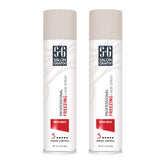 Salon Grafix Mega Hold spray 10oz bottle front view, strong hold for lasting styles