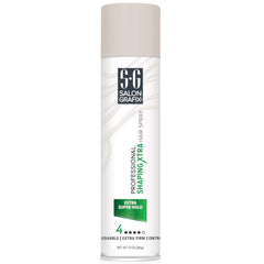Salon Grafix Profession Hairspray Extra Super Hold 10oz bottle—humidity resistance for durable style.