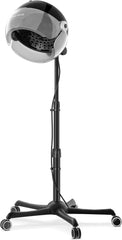 SalonDepot Ionic Hooded Dryer front view illustrating powerful 1875W airflow for quick drying.