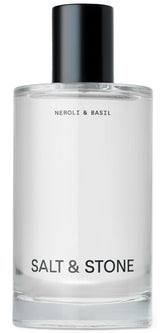Salt & Stone Body Mist Neroli & Basil bottle, refreshing unisex fragrance for daily wear.