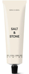 Salt & Stone Neroli & Basil body lotion bottle delivering fast-absorbing hydration