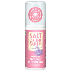 Salt Of The Earth Pure Aura 100ml bottle pack, revitalizing aroma for daily mood and calm.