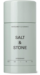 Salt & Stone aluminum-free deodorant front view showing long-lasting freshness.