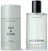 Salt & Stone signature scent duo packaging shows clean, premium branding.