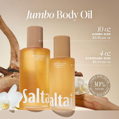 Saltair 10oz bottle displayed for daily use