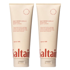 Saltair Body Lotion 2-pack tubes, convenient packaging for daily hydration