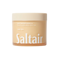 Saltair Multi-Lipid Body Butter jar shows rich hydration for dry skin.