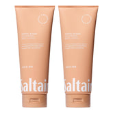 Saltair Santal Bloom body lotion tube front view showing creamy hydration texture