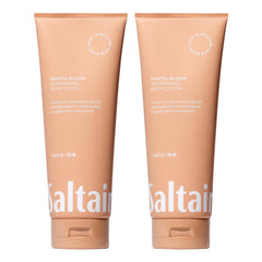 Saltair Santal Bloom body lotion tube front view showing creamy hydration texture