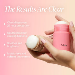 Saltair Skincare Deodorant Santal Bloom bottle with floral-woody scent