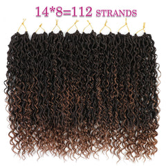 SAMBRAID 112-piece full-head coverage set showcases total strand count.