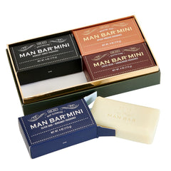 San Francisco Soap Co Man Bar Minis deep cleansing and hydrating for refreshed skin.