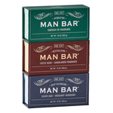 San Francisco Soap Co Man Bar gift set box with rugged packaging for gifting