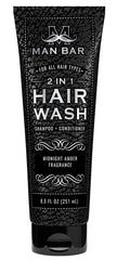 San Francisco Soap Company Man Bar Midnight Amber bottle closeup highlighting a refreshing fragrance for daily grooming