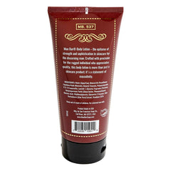 San Francisco Soap Company Man Bar Lotion Exotic Musk and Sandalwood jar supports soft skin after workouts