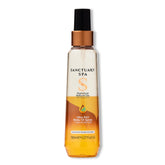 SANCTUARY Spa Good Body Oil Spray bottle for radiant skin glow.