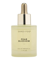 Sand and Fog Pear Blossom dropper bottle for all-day, long-lasting scent.