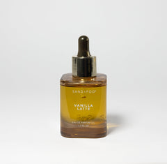 Sand + Fog Vanilla Latte Oil dropper enables precise daily applications.