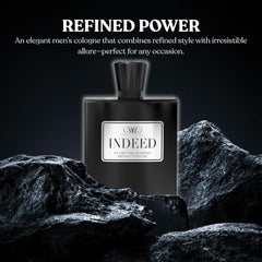 Sandora Fragrances Mens Cologne base notes musk, oakmoss, ambergris, vanilla provide warmth
