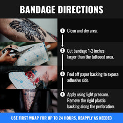 Sealed sterile latex-free bandage by Saniderm ready for safe healing.