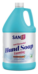 Sanit mango coconut refill bottle for long-lasting hand cleansing.