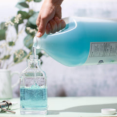 Sanit Silky Clean creamy lather emphasizes gentle cleansing and skin comfort.