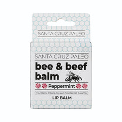 Santa Cruz Paleo lip balm pack shown for home and on-the-go hydration.