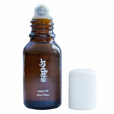 Saper Organic Castor Oil Roller with steel ball for precise lash application